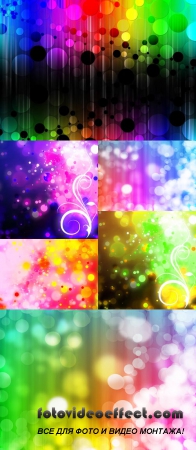     - Colored Rays Backgrounds