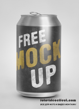 Soda Psd Mockup