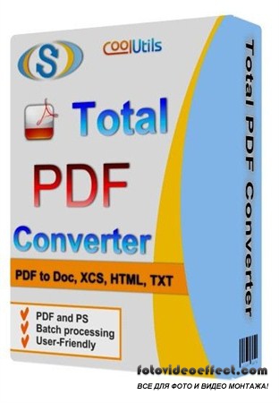 Coolutils Total PDF Converter 2.1.210 (2012) Final