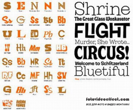 100 House Industries Fonts