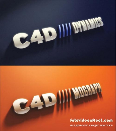   - Metal Logo Type in Cinema 4D and Photoshop