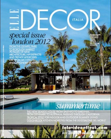 Elle Decor 7-8 (July / August 2012 / Italia)