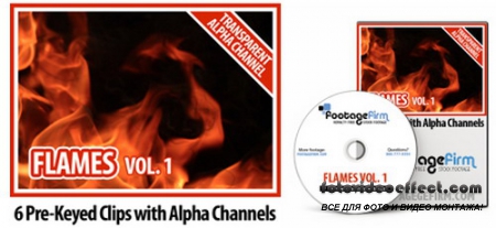 Footage Firm: Flames Vol. 1 (Special Effects with Alpha Channels)