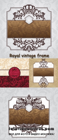 Stock: Royal vintage frame