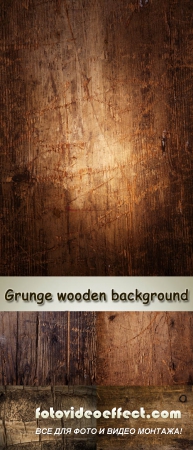 Stock Photo: Grunge wooden background
