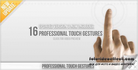 Professional Touch Gestures - Projects for After Effects (VideoHive)