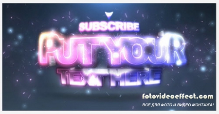 Subscribe  After Effects Project(Videohive)