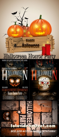 Stock: Halloween Horror Party