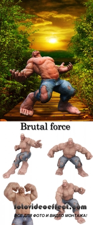 Stock Photo: Brutal force