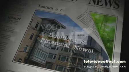 The Newspaper - Project for After Effects (Videohive)
