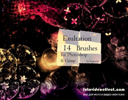   Photoshop - exultation-brushes