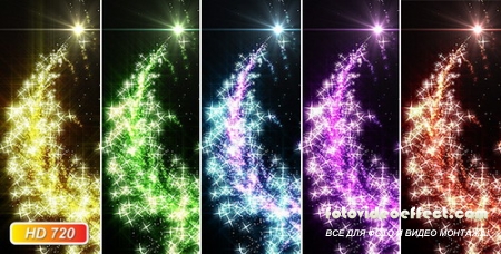 Videohive motion graphic - Fairy Stars