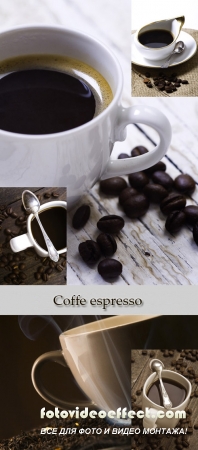 Stock Photo: Coffe espresso
