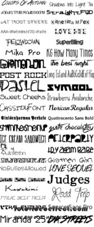 Font Collection 2012