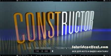 CONSTRUCTOR - After Effects Project (Videohive)