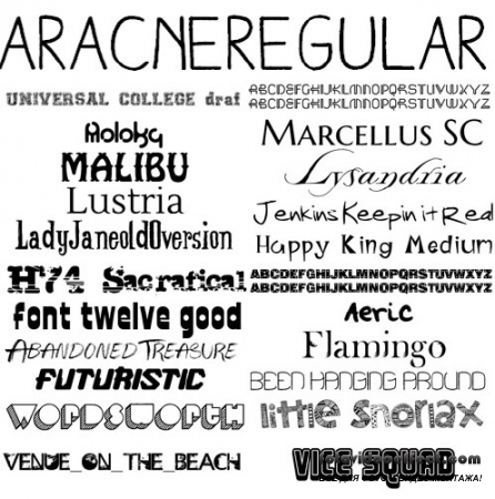 Font mix 2012