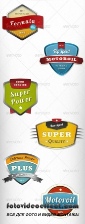 Modern Trendy Badges