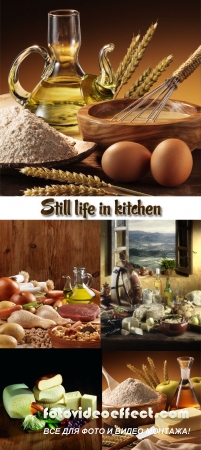 Stock Photo: Still life in kitchen