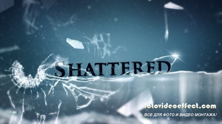 Shattered Broken Glass" (SD HD Projects AE)