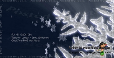 -: Icy Snowflake Transition (VideoHive)