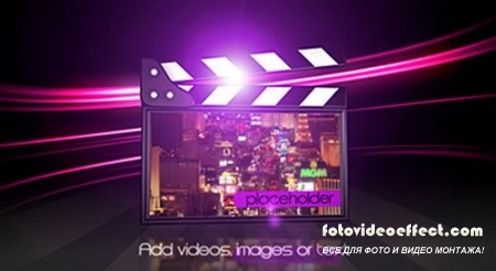Elegant Movie Clapper - After Effects Project (Videohive) 