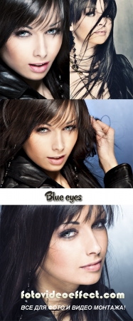 Stock Photo: Blue eyes