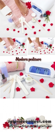 Stock Photo: Modern pedicure