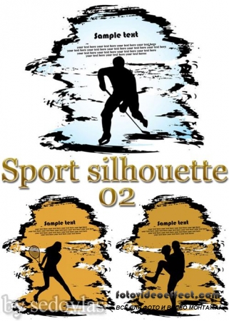 Sport silhouette 02 - vector