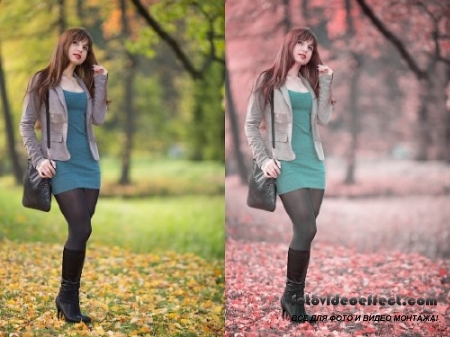 Видеоурок Photoshop Эффект Technicolor 2-stripe