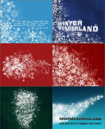 Merry-Christmas Photoshop brushes