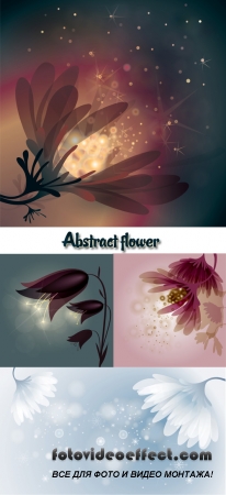 Stock: Abstract flower 3