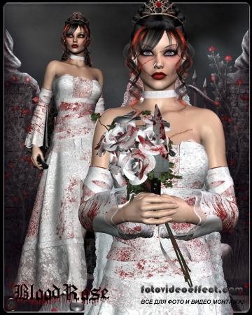   Poser, Carrara  Daz Studio-Lysithea Bride V4 A4 G4