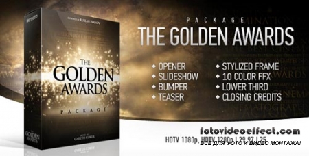 The Golden Awards Package - Project for After Effects (VideoHive)