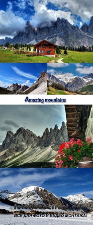Stock Photo: Amazing mountains