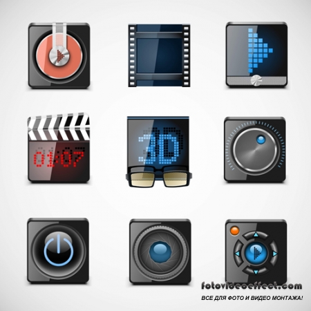 3D Icon Collection - 25 EPS Vector Stock