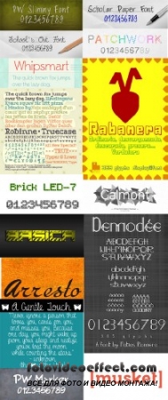 Сборник шрифтов - Font set