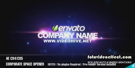 AE Corporate Space Opener - After Effects Project (Videohive) 