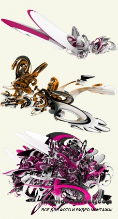 Abstract 3D Renders