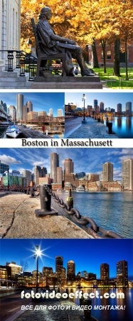 Stock Photo: Boston in Massachusett