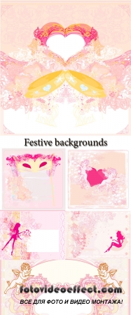 Stock Photo: Festive backgrounds