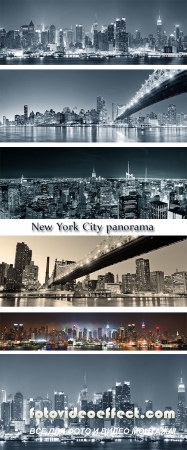 Stock Photo: New York City panorama