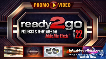 Ready2Go Collection 22 for After Effects (AE-projects)