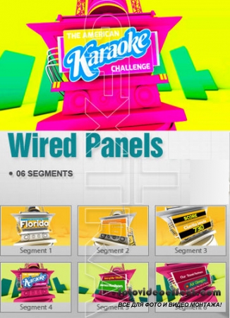 Wired Panels (SD HD Projects AE (2013)