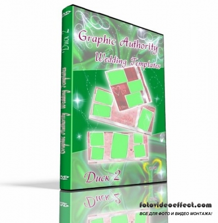 Graphic Authority: Wedding Templates Vol.2 - 2 DVD