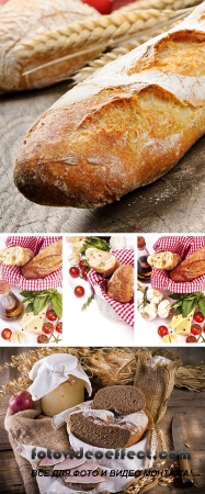  Stock Photo: Fresh homemade baguette