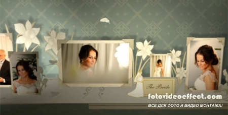 3D Wedding Photo Album - Project for After Effects (Videohive)