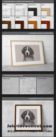 Picture / Poster Frame Mock-Up  GraphicRiver