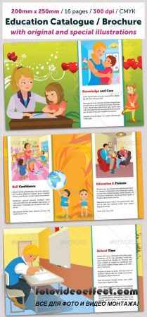 Education Catalogue - GraphicRiver. PSD