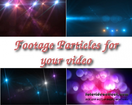 Footage Particles for your video