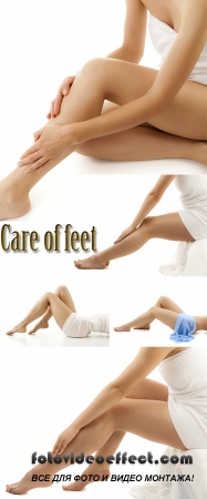  Stock Photo: Care of feet